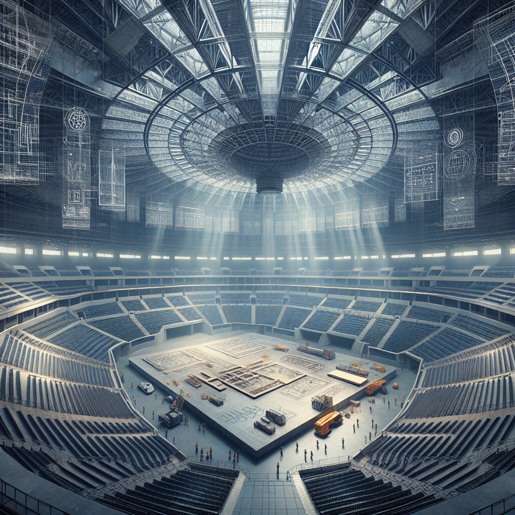 Philippine Arena, largest indoor arena, long-span roof trusses and acoustic design.