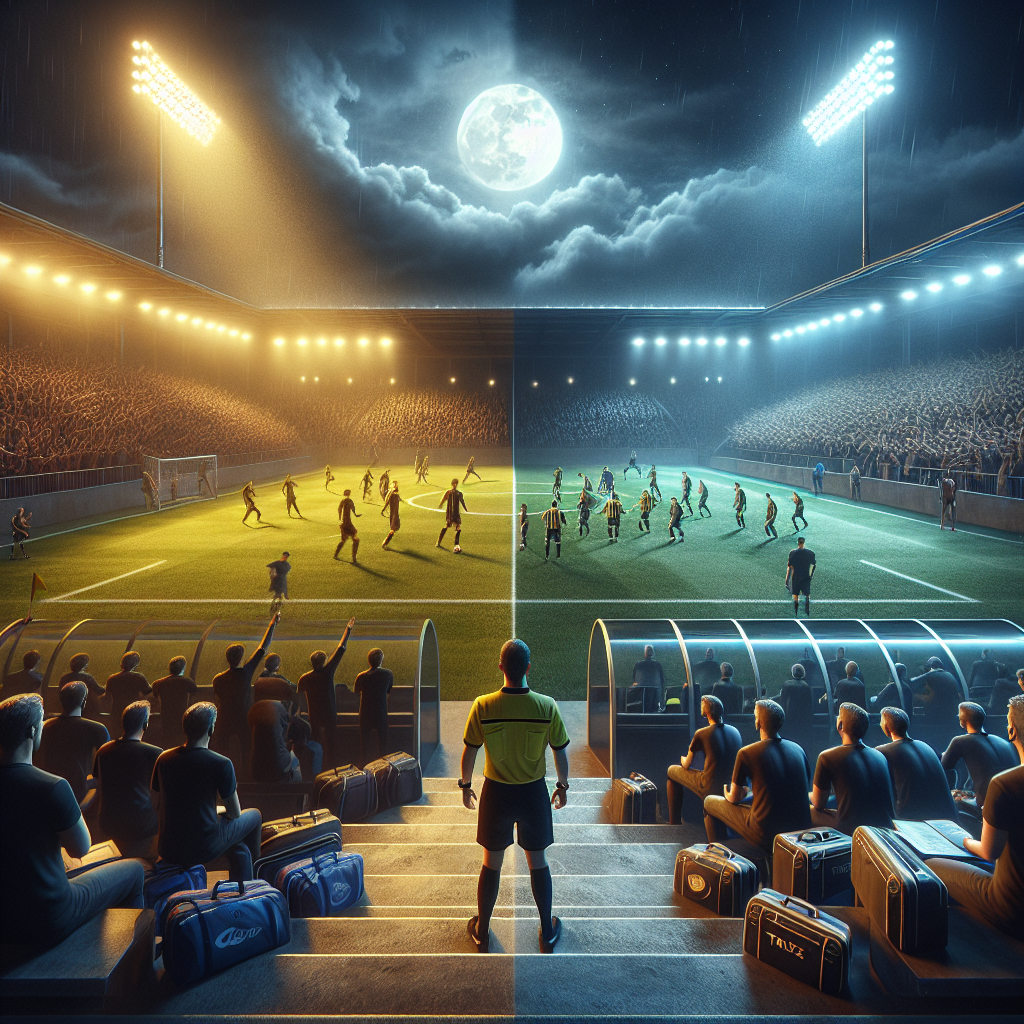 Home vs away soccer performance: tactics, psychology, logistics, refereeing, contrasting atmospheres.